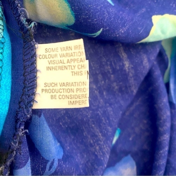 John Bentley Button Down Women’s Maxi Floral Dress (has small hole) missing belt - Picture 9 of 12